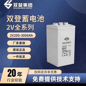双登蓄电池GFM-300/2V300AH质保三年UPSEPS直流屏发电厂专用