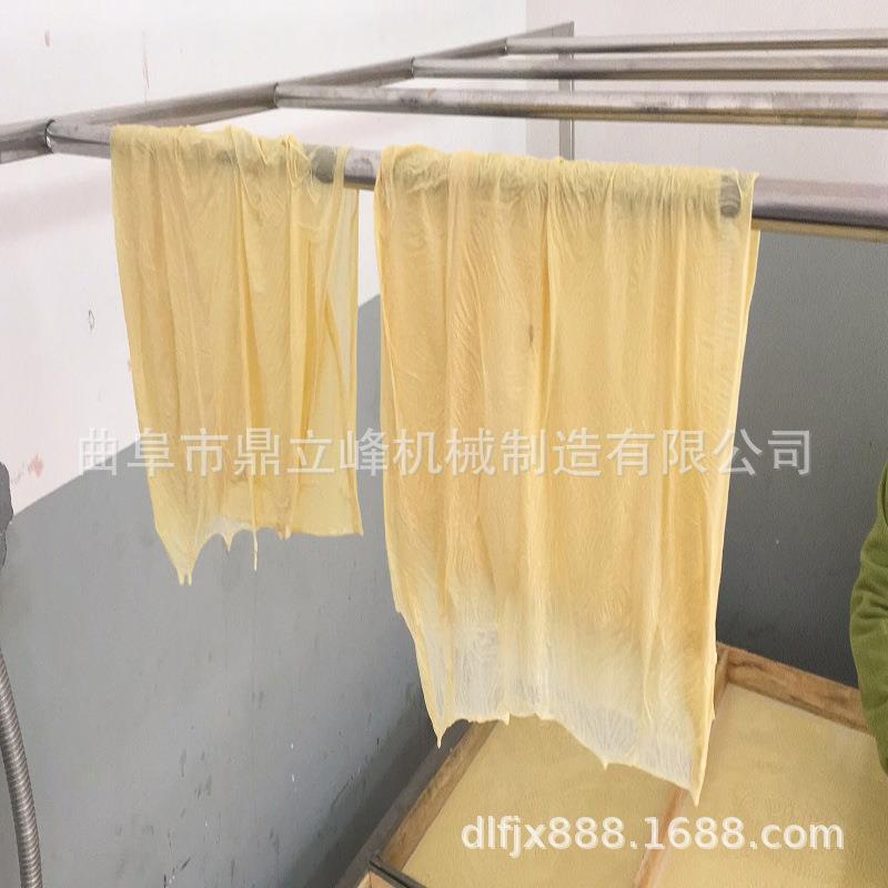 半自动大型商用腐竹机不锈钢手工豆皮机价格汕尾地区豆制品设备