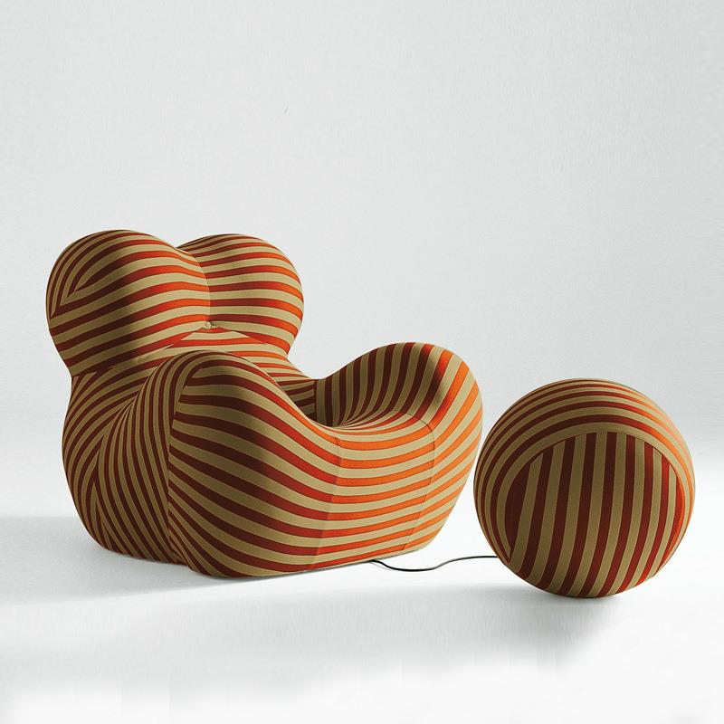 北欧单人沙发椅设计师休闲椅居家懒人躺椅可定色客厅妈妈怀抱沙发