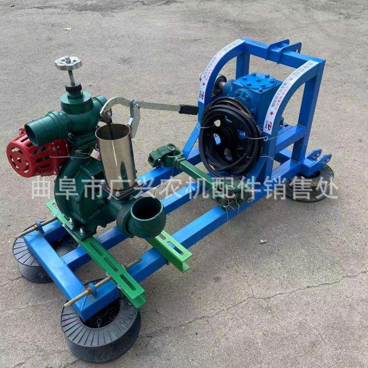 拖拉机传动水泵4寸喷灌离心泵农用抗旱园林喷淋抽水机