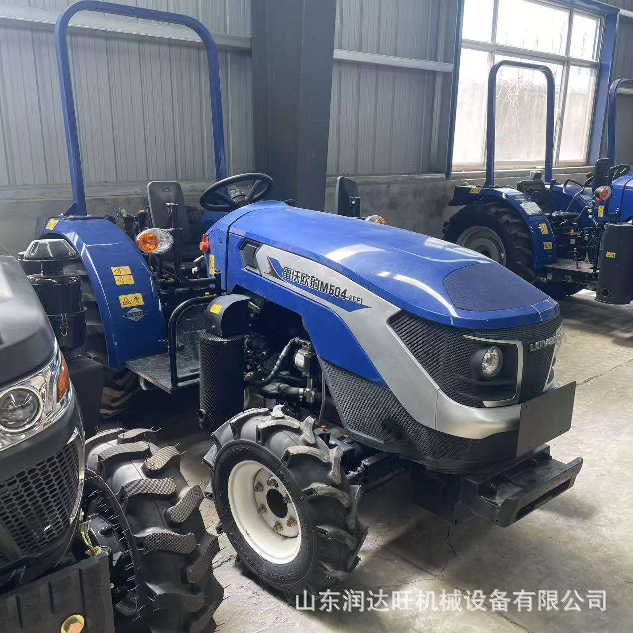 50马力果园农用拖拉机 雷沃欧豹504-2EF大棚王四驱拖拉机x现货