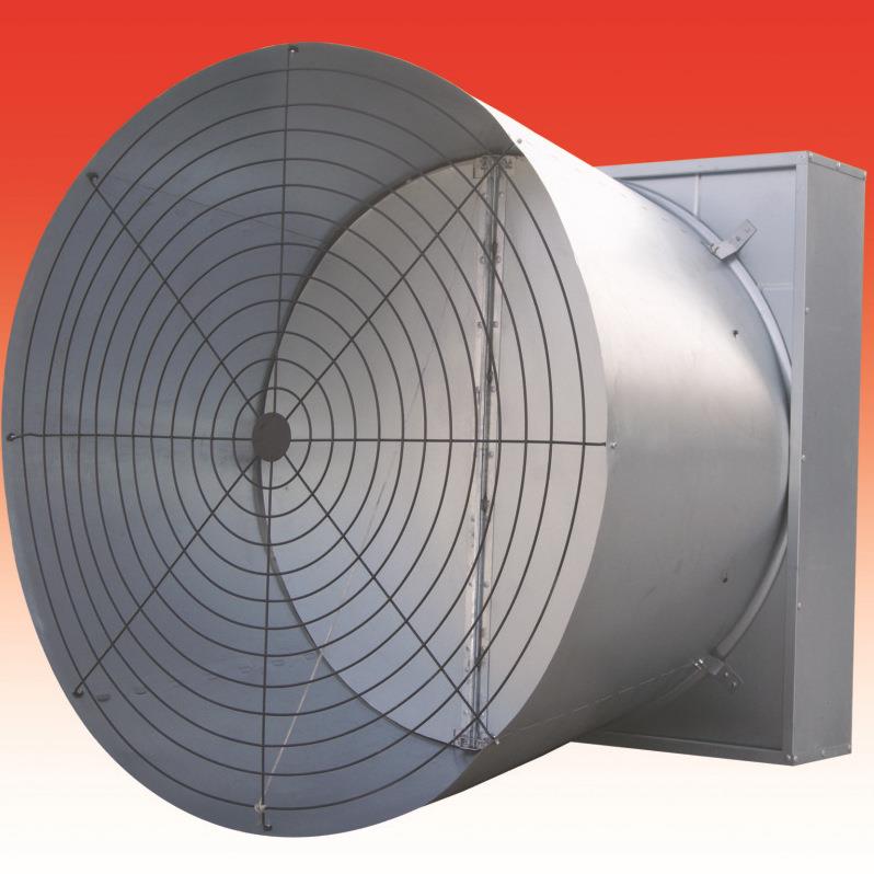 厂家直供养殖用风机拢风筒轴流喇叭口重锤离心负压风机通风换气扇