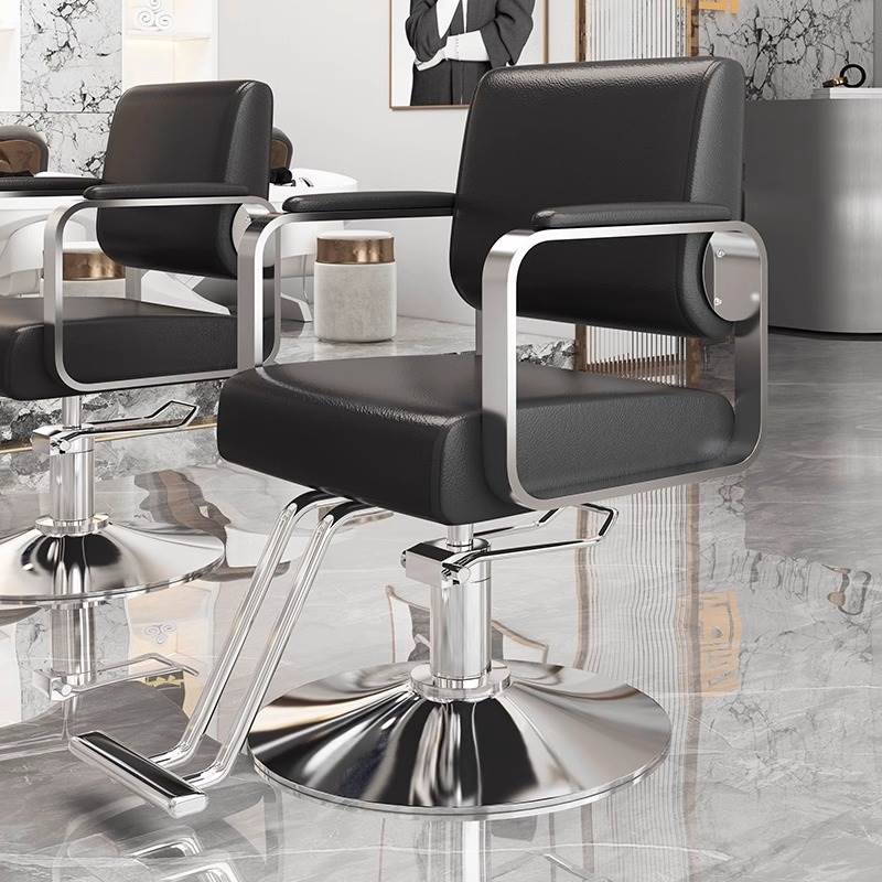 网红椅理发椅子可放倒旋转美发椅子美发店烫染区发廊专用剪发椅子