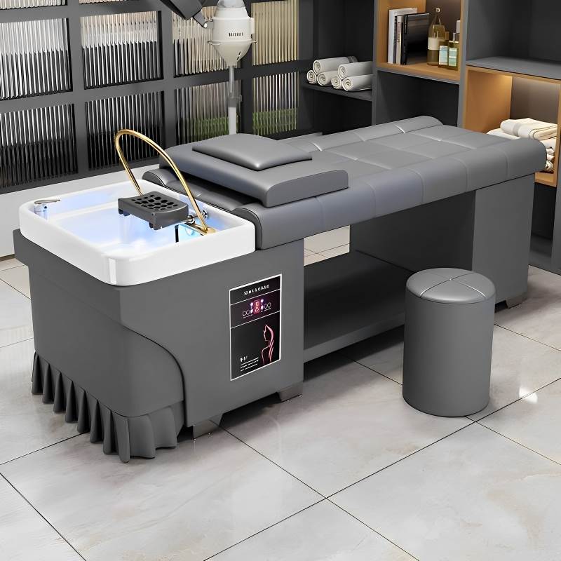 头疗洗头床美发店美容院专用水循环熏蒸理髲店泰式按摩发廊热水器