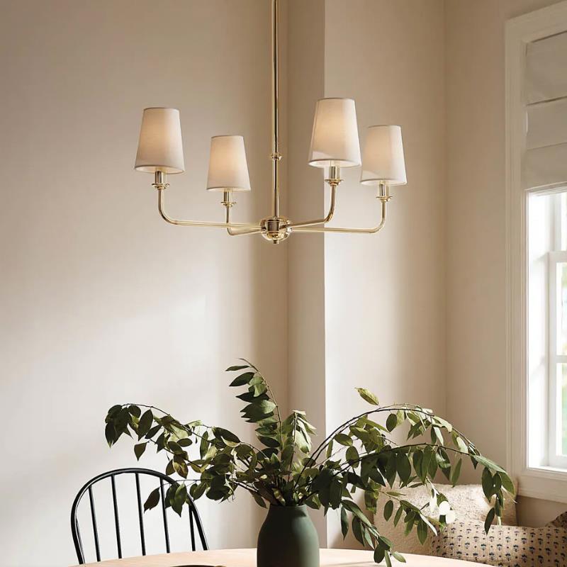 美式乡村客厅吊灯主灯简约餐厅卧室书房灯豪华法式覆古高端设计师