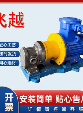 2CY不锈钢磁力齿轮泵无泄漏供应电动卧式304材质输送泵