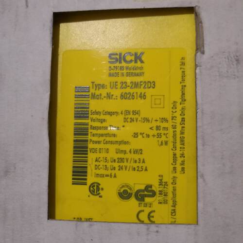 Sick安全控制器UE232MF2D3-议价