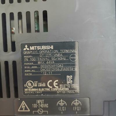 议价Mitsubishi Touchscreen Gt1275Vnba Original Disassembled