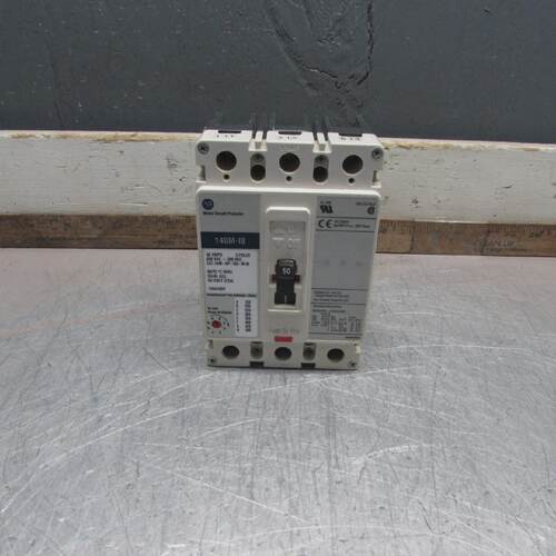 Allen Bradley 140MI8PC50M  CIRCUIT BREAKER 3P50A 600V CLEAN