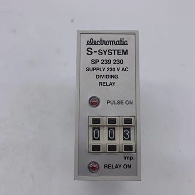Electromatic S 239230 Diving Relay