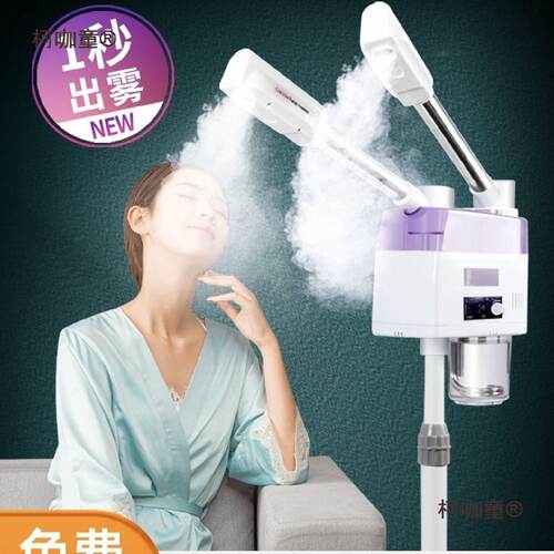 泰东冷热喷雾机美容仪补水打开毛孔家蒸脸器热喷仪美容院双麦太保