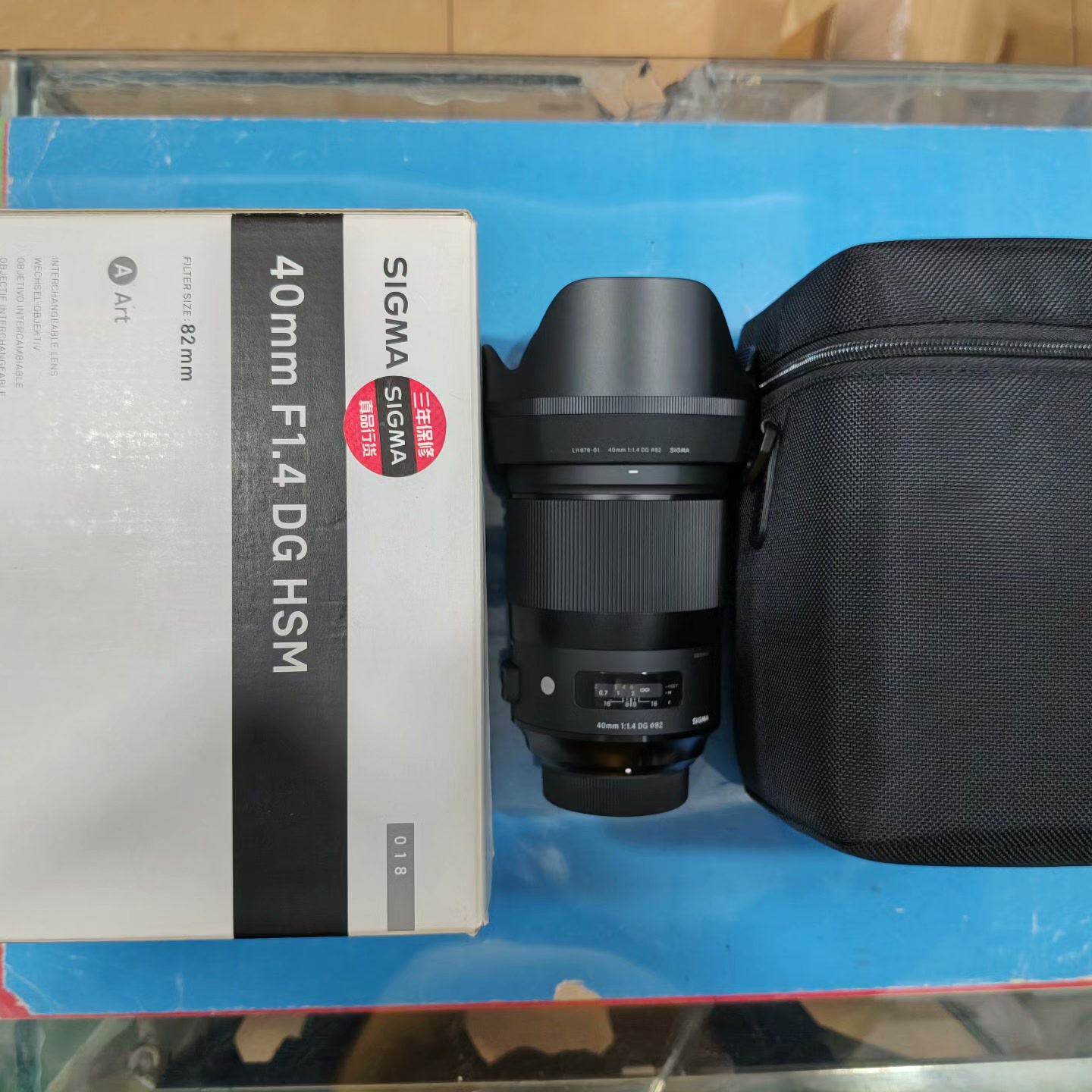 适马40/1.4 DG HSN Art定焦镜头 尼康口99新--议价商品