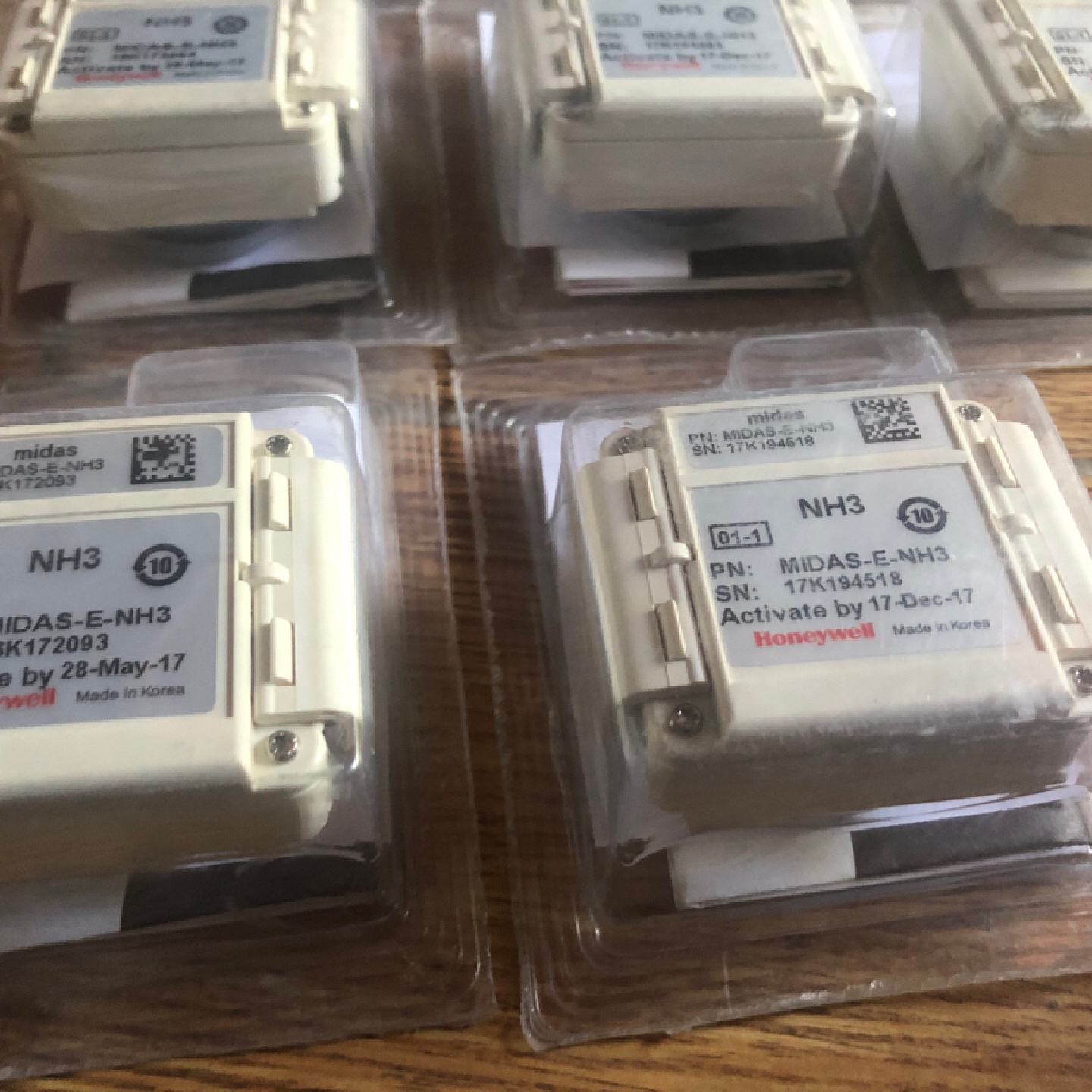 议价--Honeywell霍尼韦尔MIDAS-E-NH3检测器探头。