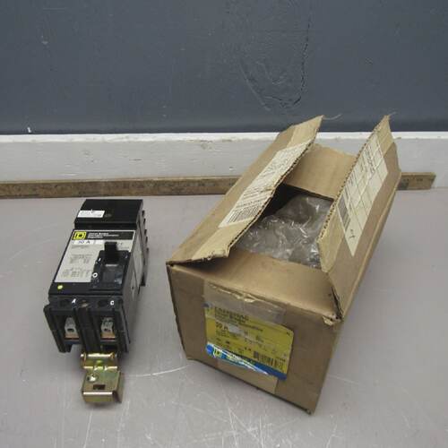 SQUARE D FA24030AC ILINE CIRCUIT BREAKER 2P 30AMP 480V NICE