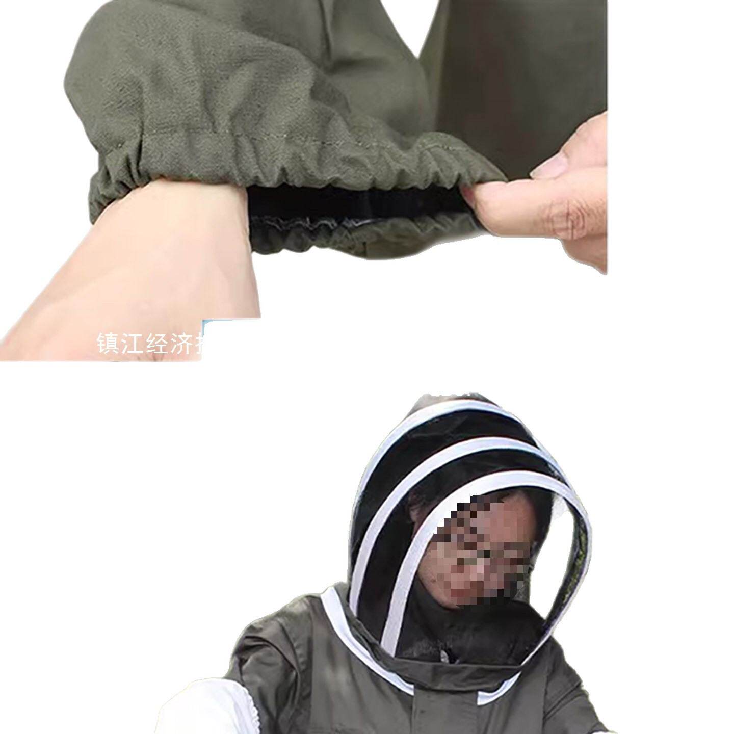 防蜂服全套透气蜜蜂衣服防蜂衣连体衣服养蜂防峰衣全身防批发
