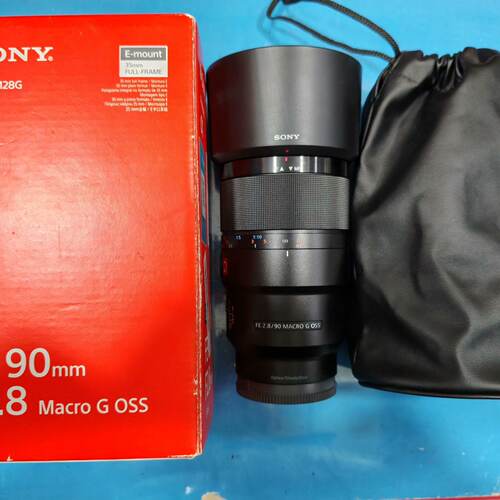 索尼FE 90/2.8 Macro G OSS防抖微距镜头--议价商品
