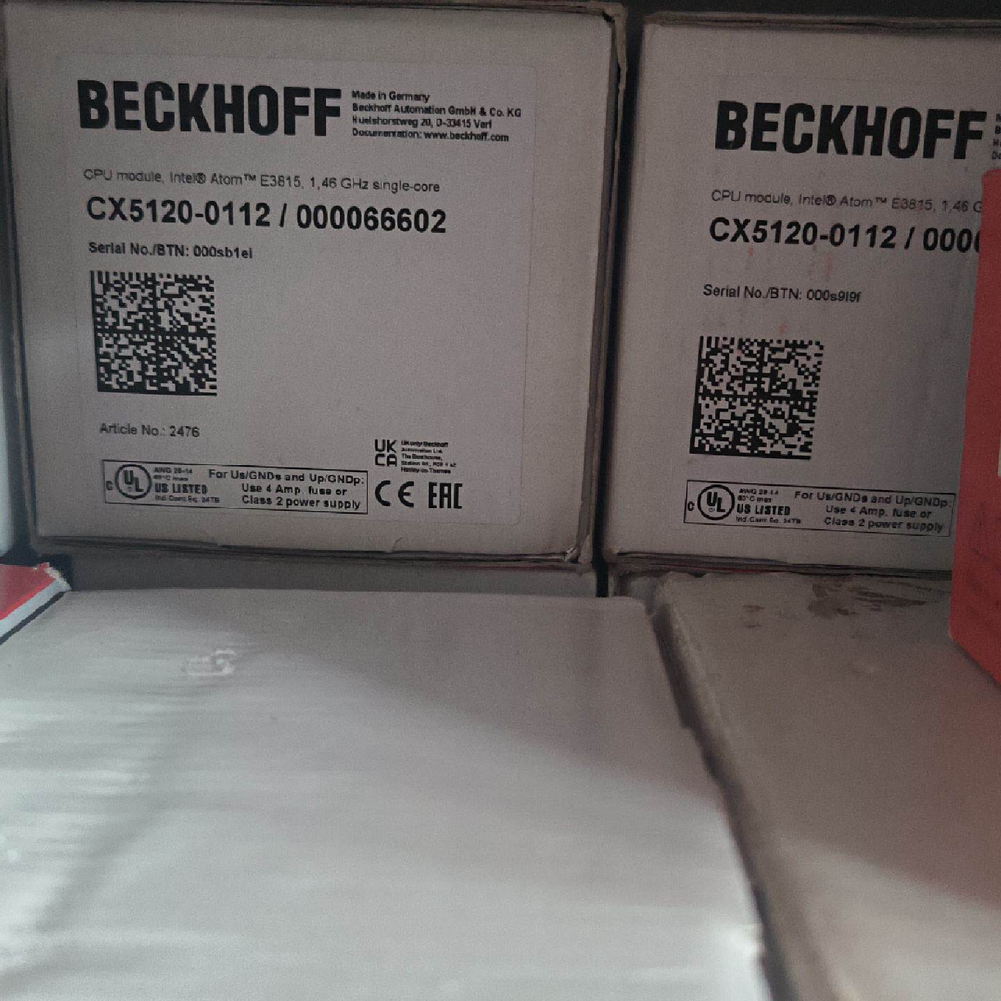 议价倍福嵌入式控制器CX2030-0143全新原装正品可对公，提供发票