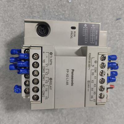 松下PLC控制器型号AFPX0L14RF拆机品功能正议价