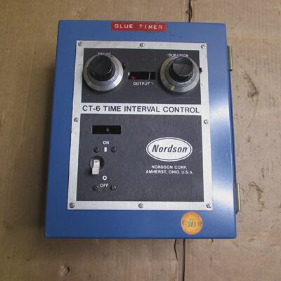 NORDSON CORPORATION CT6 TIME INTERVAL CONTROL 120VAC 0.75A 5