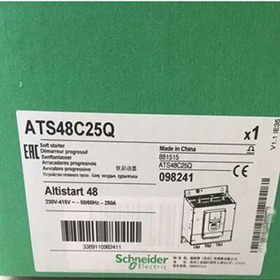 议价施耐德ATS48系列软起动器ATS48C25Q PLC原装现货 250A 230-41