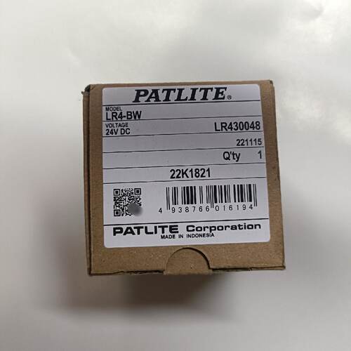 PATLITE派特莱LR4-BW蜂鸣器白色电压通用，报警灯信—议价