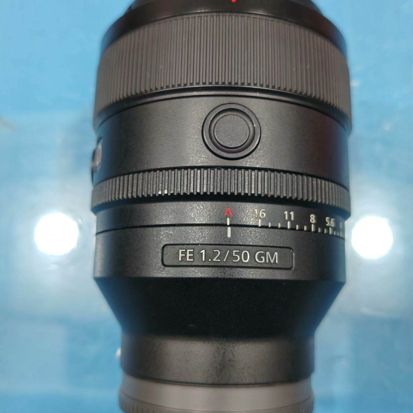 索尼FE 50/1.2 GM定焦镜头 95新行货带包装如图--议价商品