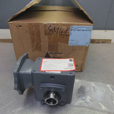 波士顿GEARHF72110PTB5HP23速度降低器1012.34HP789inLBS全新带盒