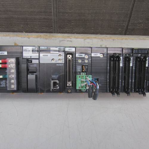 OMRON SYSMAC SYSTEM CJ2HCPU67EIP CPU W7QTY IO MODULES INSTAL