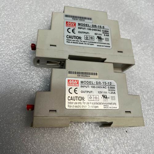 询价-台湾明纬导轨电源DR155DR1512