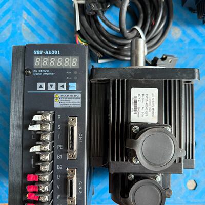 华大1.3kw伺服电机套装驱动型号SBFAL301WW电