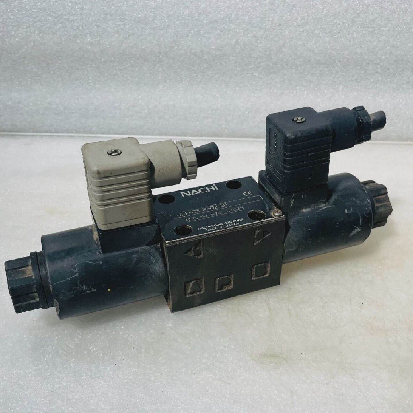 NachiSAG01C5KD231电磁阀操作定向阀