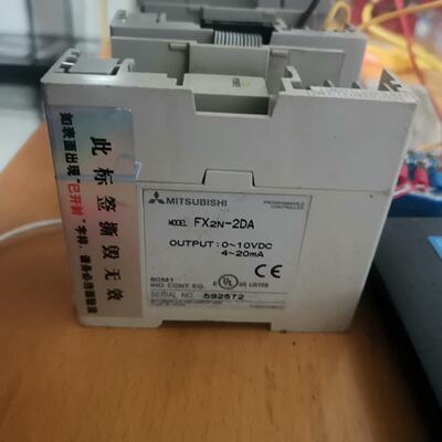 FX2N2AD2DA原装正品模块一组联机FX3U程序议价