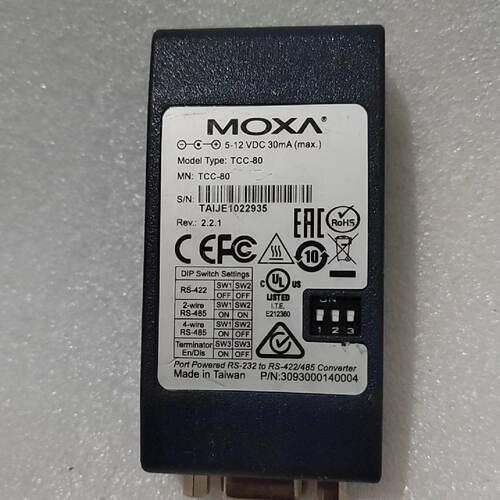 （请询价）MOXA摩莎TCC80转换器工程备货功能正常实