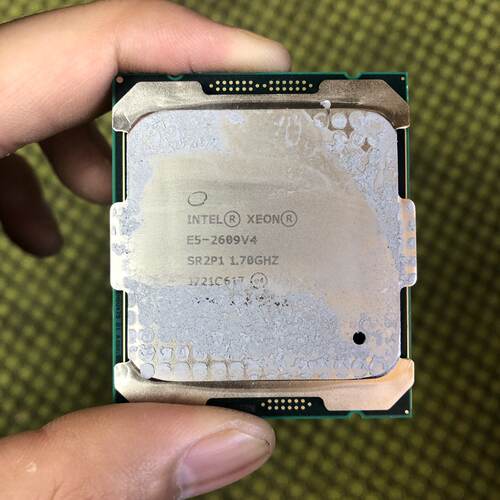 【询价】E5-2609v4一颗 无任何问题！成色好！，。