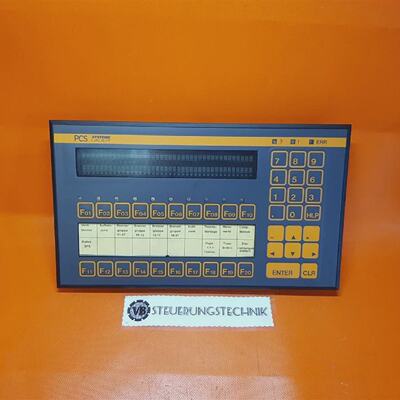 LAUER Bedienkonsole PCS 200 FZ  Version V 113.5