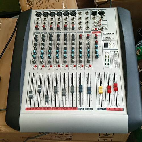 【询价】奥峰 EXL10 调音台，图片实物，带电源，成色很好，懂适
