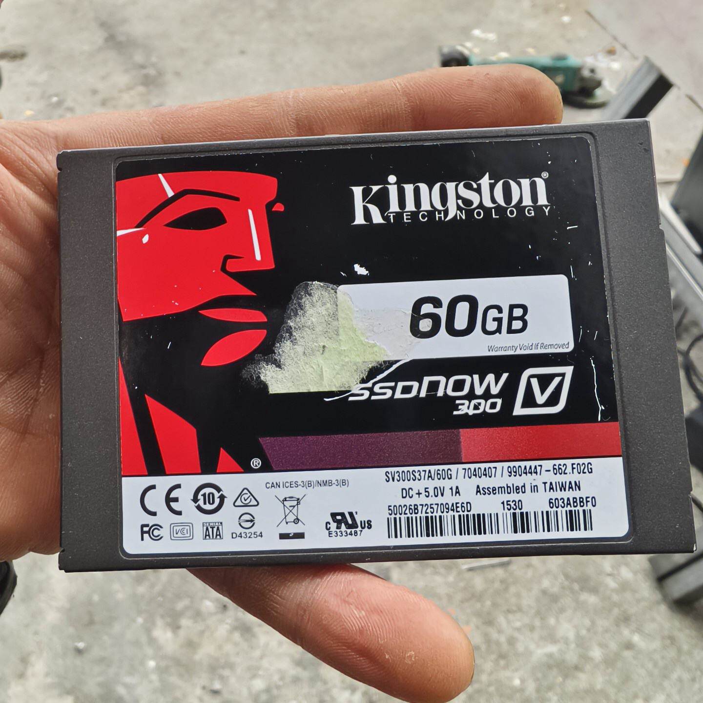 【议价】SSD 60G 金士顿固态硬盘 V300系列 25寸SATA 全新/二手均
