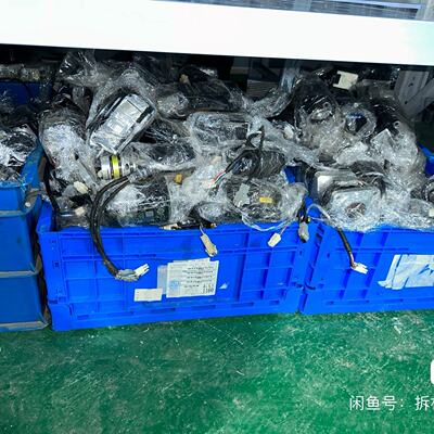 议价Sgmms08Adc6s Yaskawa Motor Used Disassembled Ut At 750W