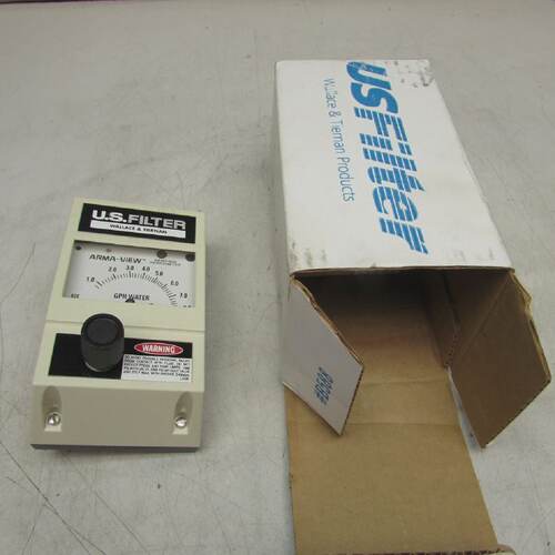 US FILTER ARMAVIEW ARMORED PURGE METER 5125M22206XXUX 8GPH N