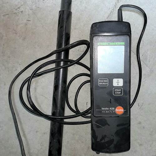 Testo425热线式风速仪热敏式风速计高精度工业风量议价