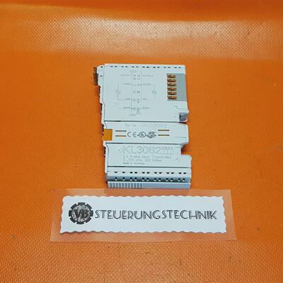 Beckhoff KL3062 2X Entre Analogique