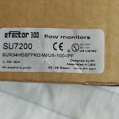 议价IFM SU7200 易福门超音波流量感测器 SUR34HGBFPKG/W/US-100-
