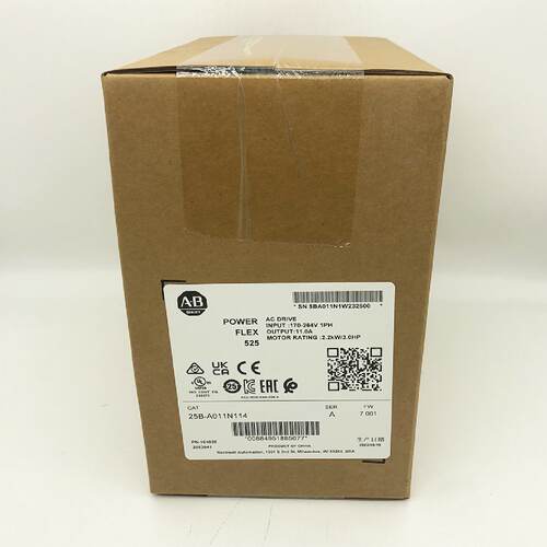 议价25B-A011N114罗克韦尔ABPowerFlex525变频器全新现货25BA011N