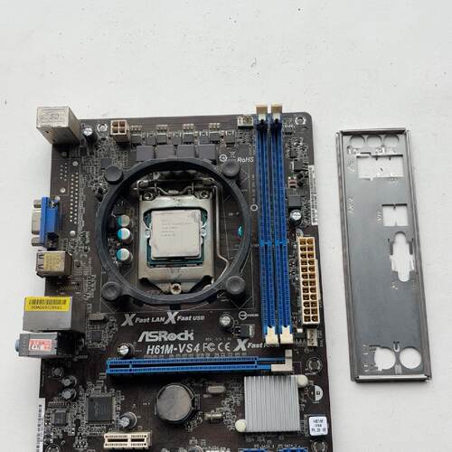 华擎ASRock H61M-VS4主板，件，支持LGA—议价