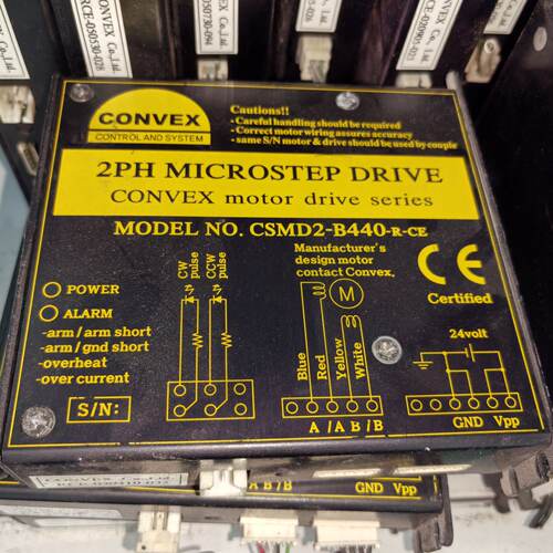 议价CONVEX2PH步进电机驱动器型号CSMD2B440可维修