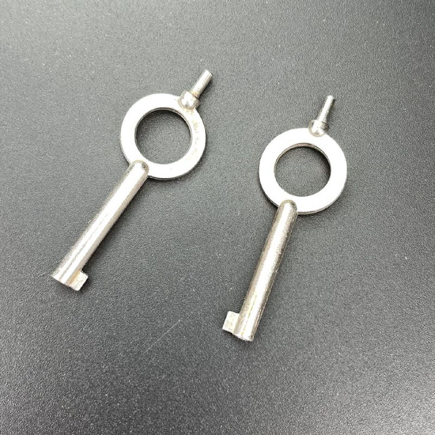 美式通用板式手链钥匙胚特殊钥匙手扣锁钥匙不锈钢钥匙扣