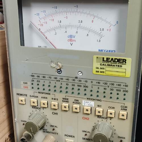 【询价】目黑噪声表。MN-447A。MN-446A成色如图功能正常