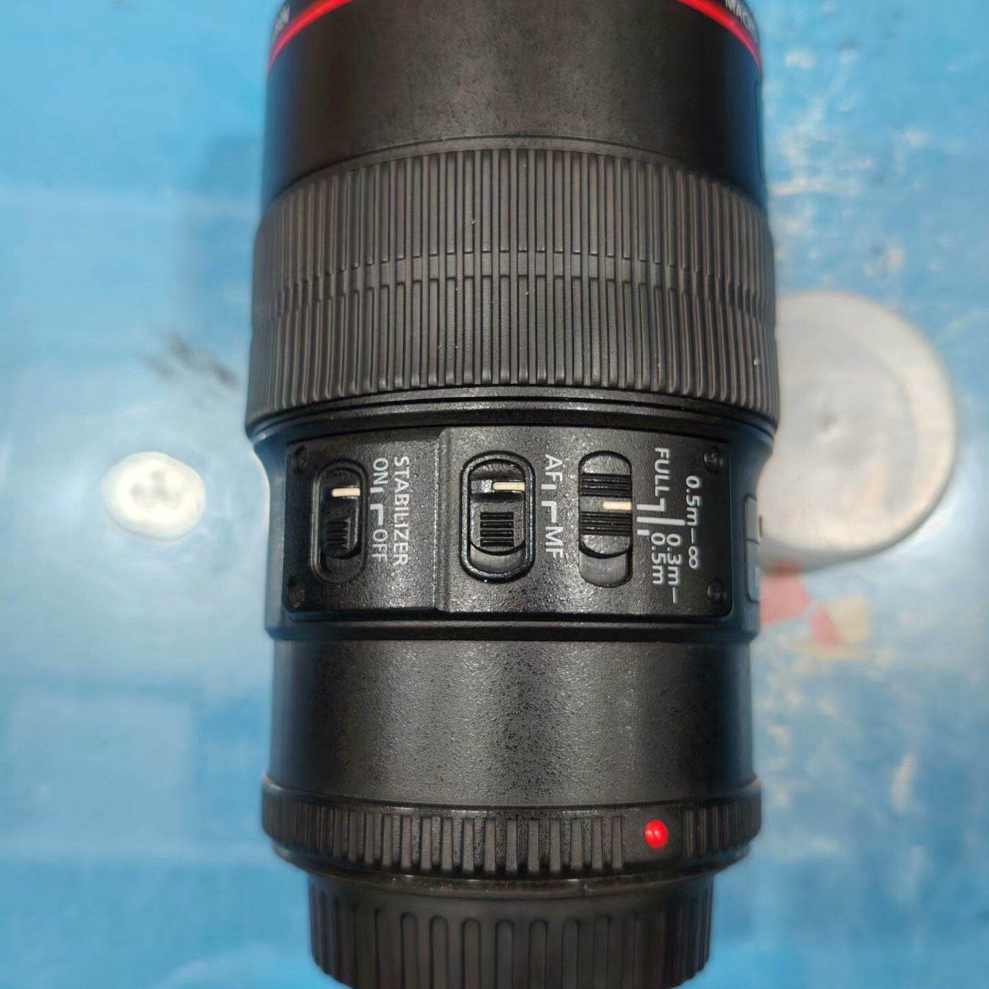 佳能EF 100/2.8L IS USM防抖微距镜头 95新--议价商品