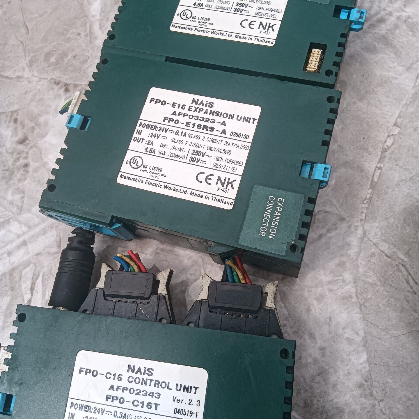 松下PLC编程，有三个一起打包。--议价商品