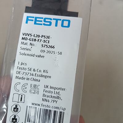 FESTO费斯托电磁阀575266VUVSL20--议价商品